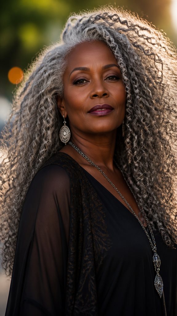 embracing gray hair confidence