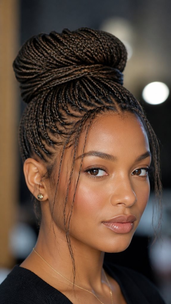 micro braids for volume
