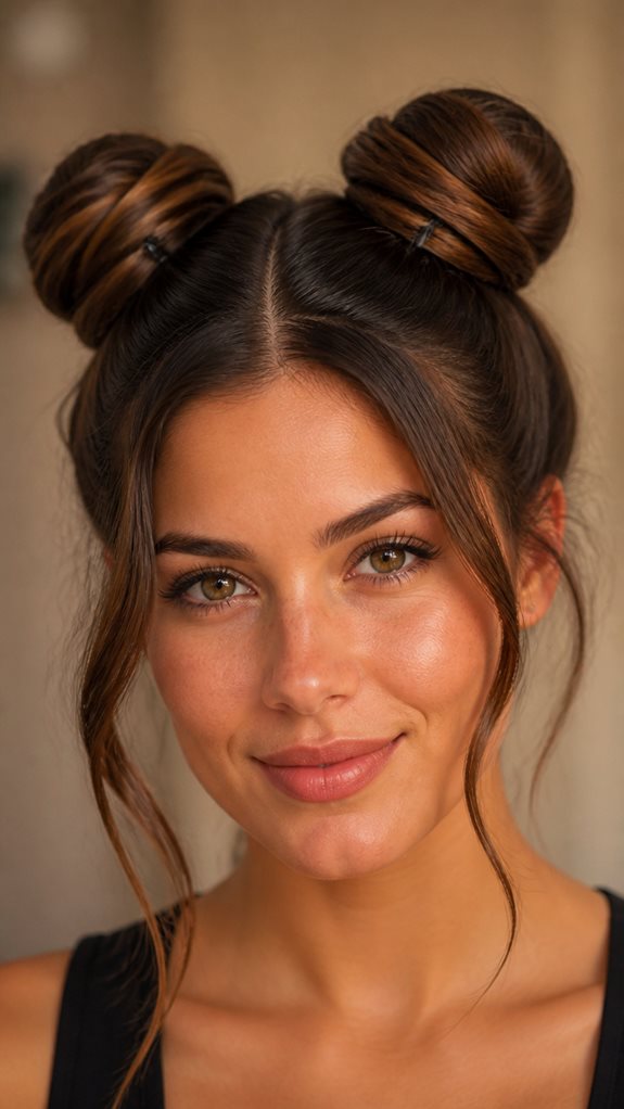 playful space bun accessories