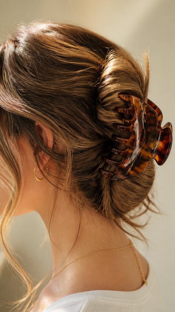 quick stylish claw clip