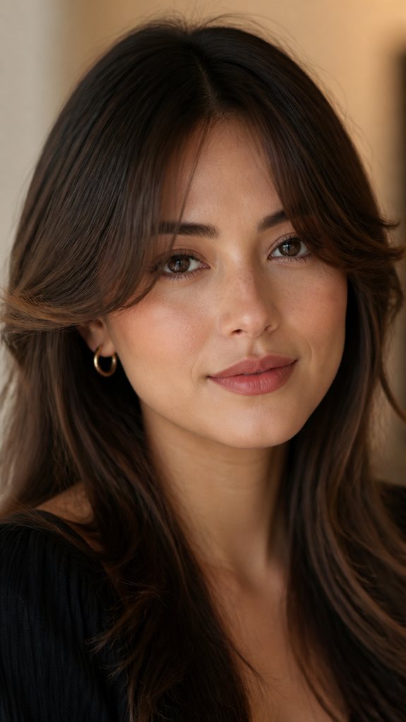 soft structured dimensional hairstyle blend