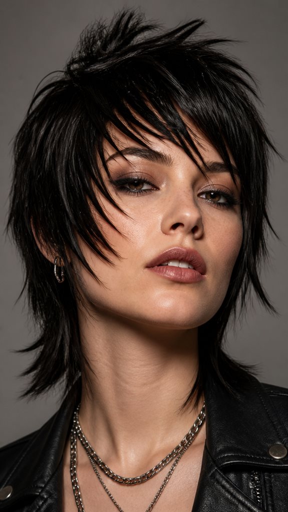 textured edgy hairstyle techniques
