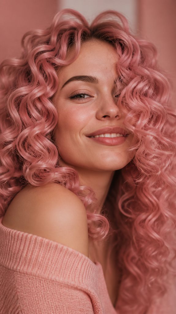 vibrant pastel pink maintenance