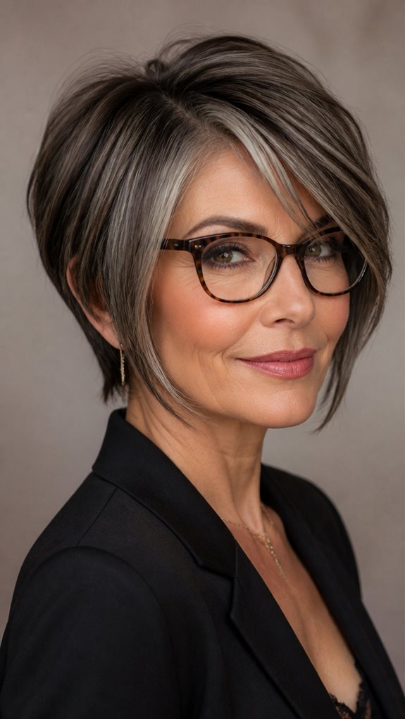 youthful pixie bob cut
